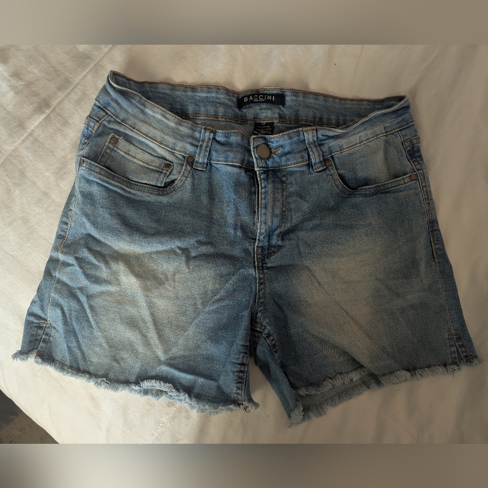 Baccini Light Blue Denim Shorts